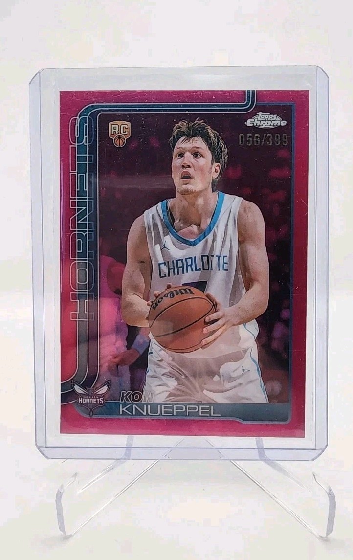 2025-26 Topps Chrome Kon Knueppel #254 Magenta /399