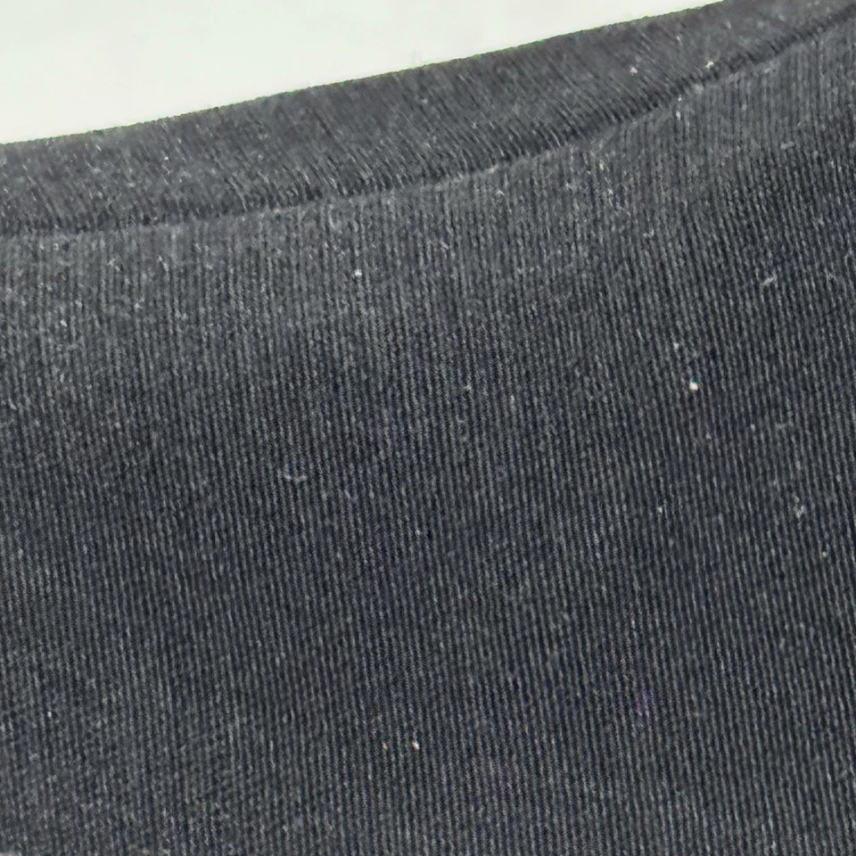 BOTINES STUART WEITZMAN MEDIA PANTORRILLA Tela Negra Cremallera Tacones Desajustados Talla 8N Foto 4 de 4