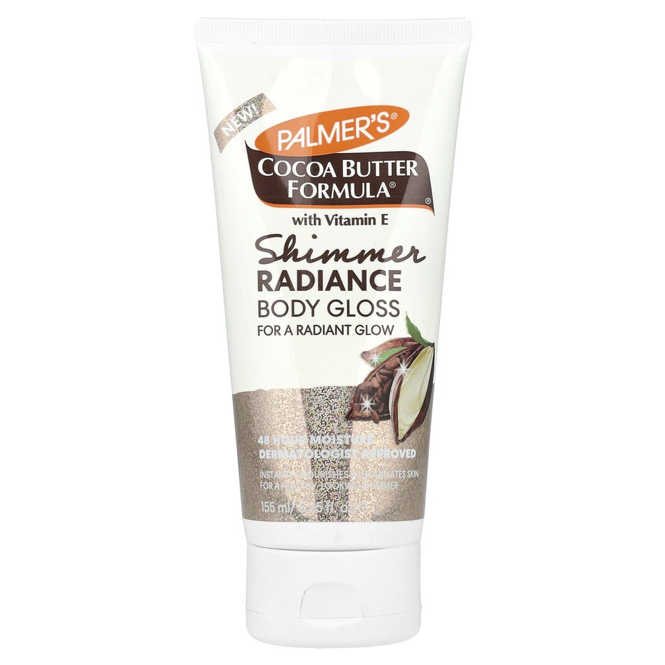 Cocoa Butter Formula® with Vitamin E, Shimmer Radiance Body Gloss, 5.25 fl oz