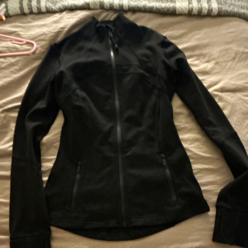 lululemon Define Black Full Zip Jacket Size 4