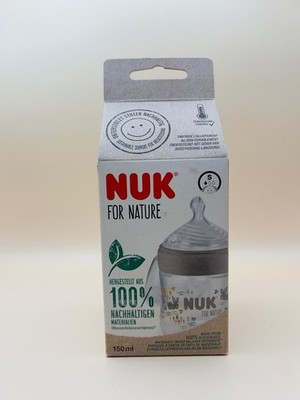 NUK , For Nature Babyflasche mit Temperature Control 150ml Gr. S Trinkflasche