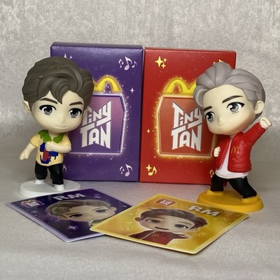 RM BTS x TinyTAN x McDonald s Happy Meal Toys Throwback + Encore Editions Bundle