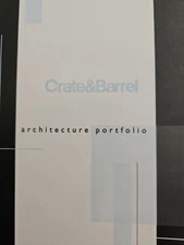 Rare: Crate & Barrel CB2 Architecture Portfolio 2002-2003
