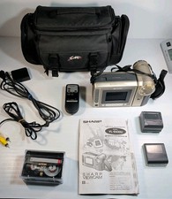 Cámara de visión Sharp vintage Vl-E630, piezas/reparación. Probablemente funciona no se puede probar sin cargador