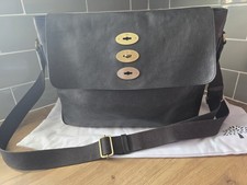 MULBERRY LARGE BLACK LEATHER BRYNMORE MESSENGER CROSSBODY BAG VGC