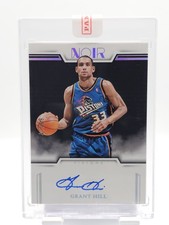GRANT HILL 2024-25 PANINI NOIR AUTOGRAPH AUTO /99 #ANC-GHL PISTONS Q5461