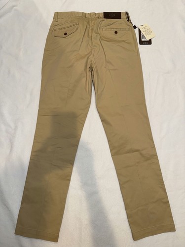 Vintage LINCS DC & Company Khaki Tan Beige Pants Sz 32 x 32 cotton elastene - Picture 7 of 8
