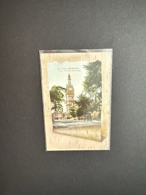 US 1920s Salesman Sample PPC (14-12) +Milwaukee City Hall +Own Photo PPC