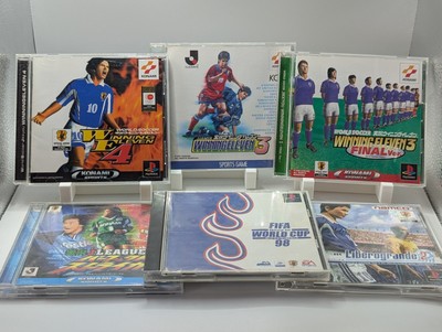 PS1 Fußball Bundle inklusive Jikkyou J.League 1999 Perfect Striker - NTSC J 