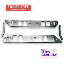 Moroso 65090, Kit Natural Aluminum Bb Chevy Spacer Plates Performance Parts