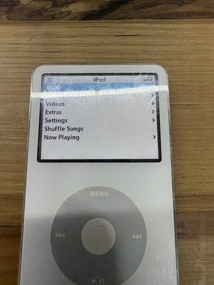 Apple iPod Classic A1136 5th Generation White 30GB 2815 Songs! | eBay