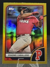 2023 Topps World Baseball Classic WBC Gold Rainbow Foil #5 Erasmo Caballero /50
