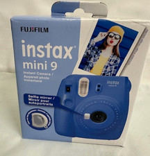 Fuji Instax Mini 9 Fujifilm Instant Film Camera Cobalt Blue NEW