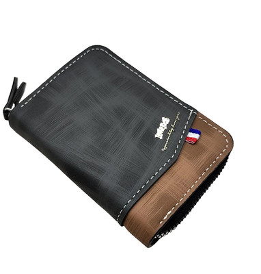 PU Leather Multi-Functional Zipper Card Holder Case Large Capacity Unisex Gifts