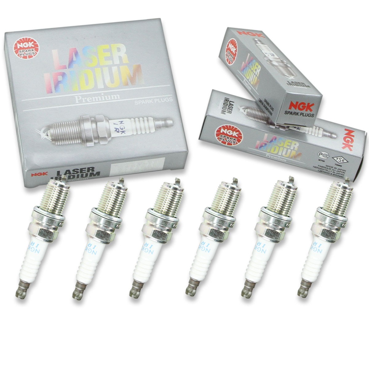 6 pc NGK 6588 IFR9H11 Laser Iridium Spark Plugs for VK27PR-Z11 5630 fx