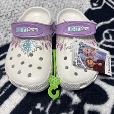 Crocs Classic Clog Frozen J1 Brand New with Tags Fast Shipping Ships Fast