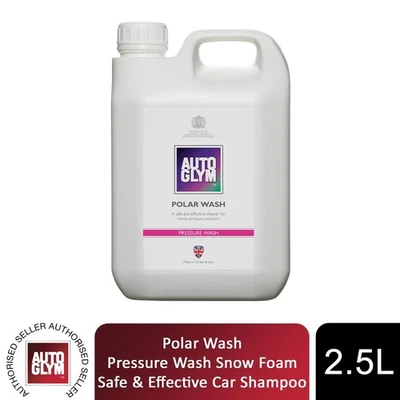 Autoglym Polar Wash Snow Foam Car Shampoo Safe for Wheels, Paint & Trim, 2.5L - Image 1 of 4