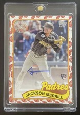 2024 Topps Japan Jackson Merrill Koi Fish RC  Auto /25 Rookie Signed San Diego