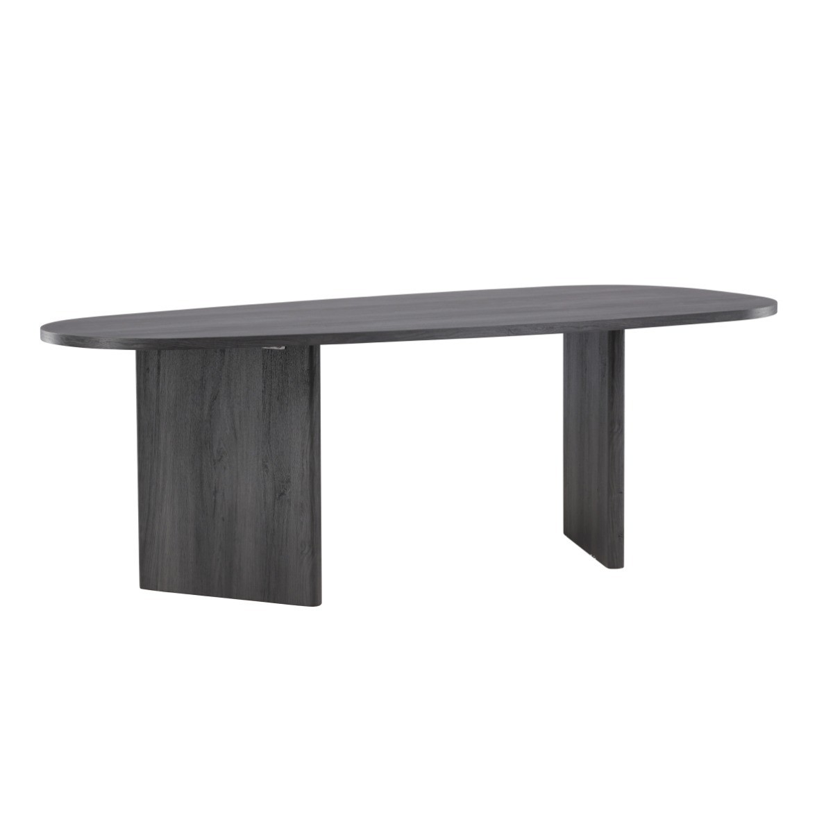 Table à manger design Grönvik 220cm noir aux finitions premium