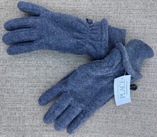The Children s Place Gray Polyester Fleece Gloves Youth Size L/XL 8 Years up