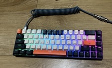 Retro Mechanical Computer Keyboard With Back Led Lights
