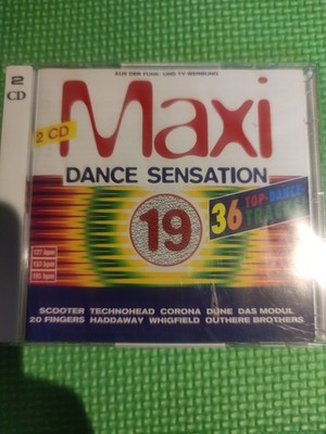 CD Maxi Dance Sensation 19 - 2 CD Set