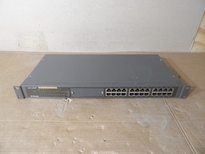 D-Link DES-1024R+ Fast 24-Port Gigabit Ethernet Switch B1 - INCL RACK EARS