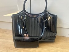 Ted Baker Turaco TB PVC Quilted Tote Bag - Black
