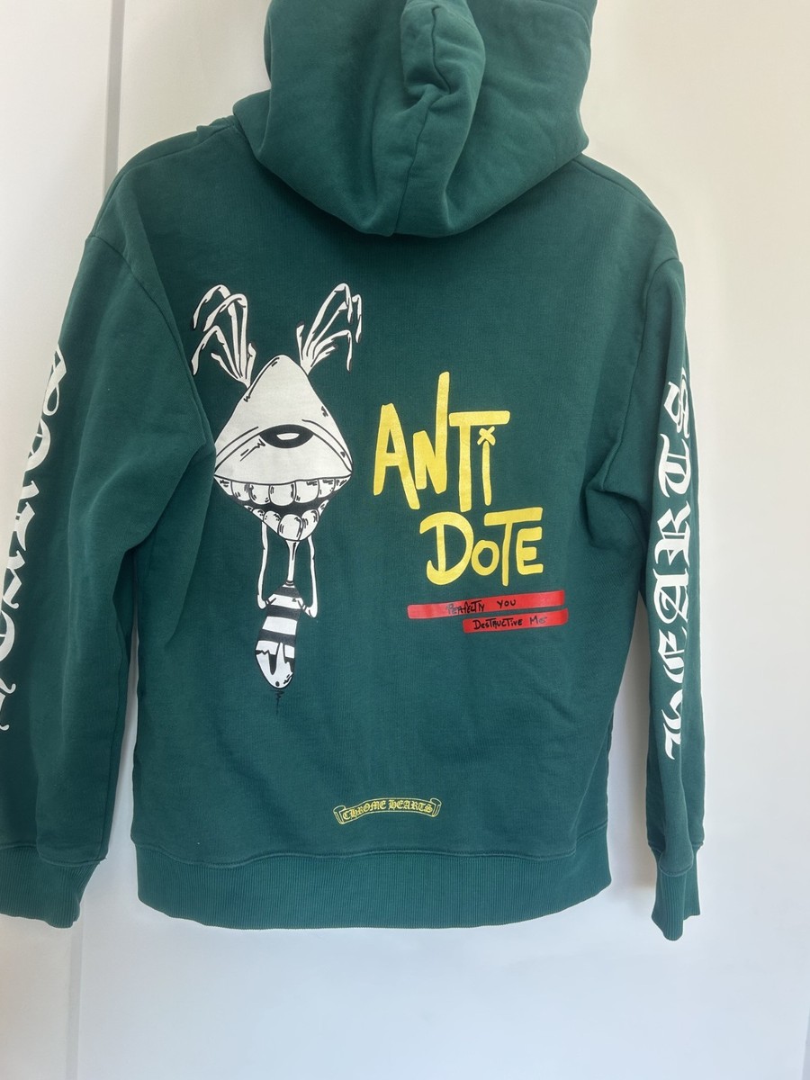 Chrome Hearts Matty Boy 'AntiDote' Dagger Zip-Up Hoodie | eBay