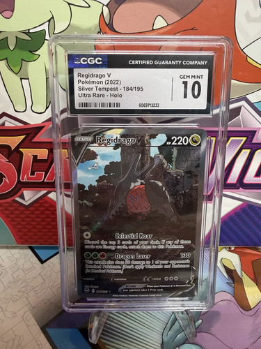 Regidrago V graded CGC 10 for sale on eBay