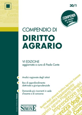 Paolo Conte Compendio di diritto agrario (Taschenbuch)