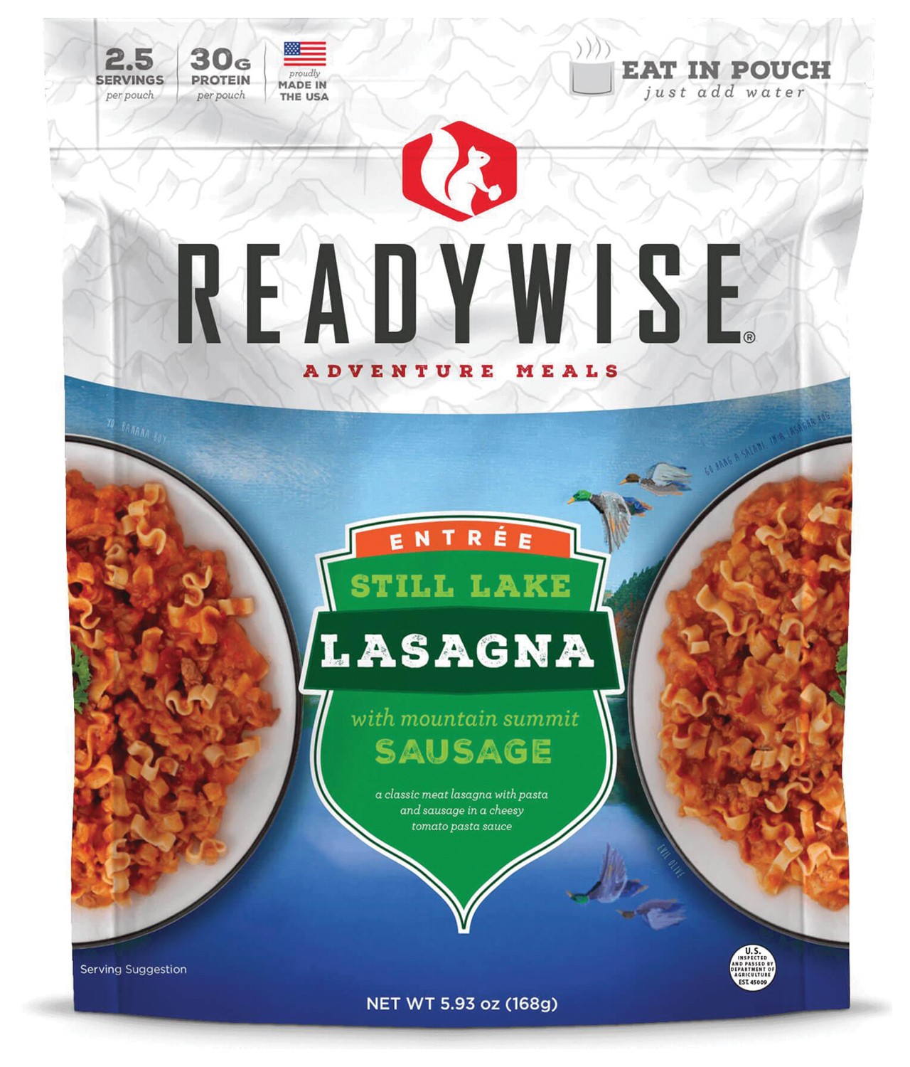 Готовые блюда для гурманов Wise Foods Лазанья по-прежнему остается в озере 3390₽