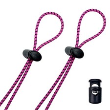 Universal Adjustable Bungee Goggle Strap Kit - 2-Pack Replacement Straps