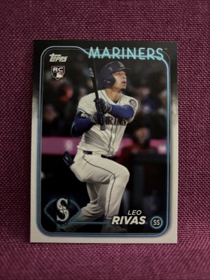 2024 Topps Update #US279 Leo Rivas Seattle Mariners