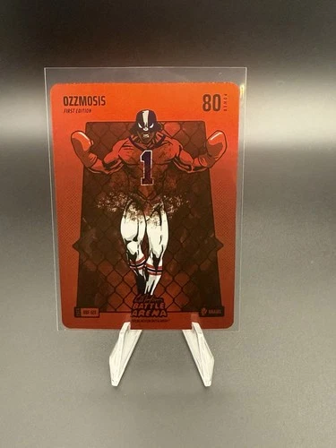 Bo Jackson Battle Arena #RBF-123 Ozzie Albies `OZZMOSIS` Red Battlefoil Brawl