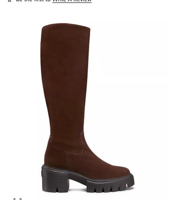 Stuart Weitzman Women's Soho Knee High Boots brown  6B
