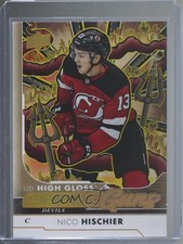 2024 Upper Deck Series 2 Young Guns Renewed High Gloss 1/10 Nico Hischier 0nr3