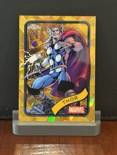 Topps Chrome 2025 Marvel Sapphire #119 Thor Gold Sapphire 44/50