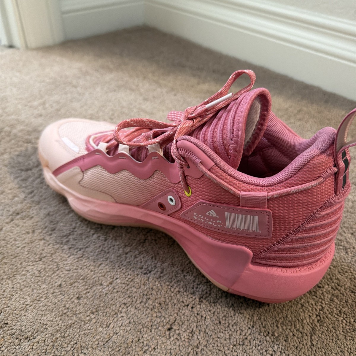 adidas Dame 7 EXTPLY Rose Tone Pink DOLLA Damian Basketball shoes