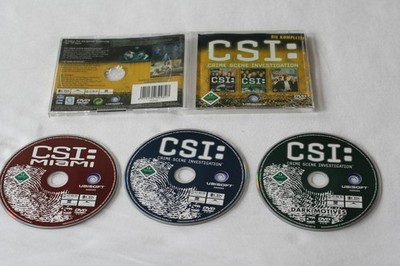 Die Komplette - CSI: Crime Scene Investigation   (3PC-DVD)