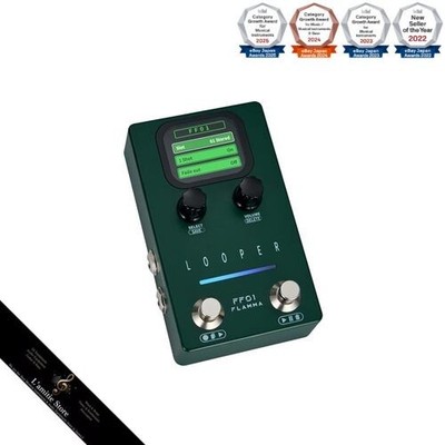 FLAMMA FF01 Looper Gitarrenpedal - 40 Steckplätze 160 Minuten Schleifenzeit...