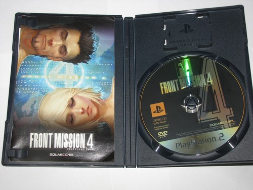 Front Mission 4 4th (Japanese) Playstation 2 PS2 Japan import US Seller - Picture 4 of 6
