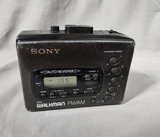 Sony Walkman WM-FX41 FM/AM Stereo Cassette Player WORKING  READ 