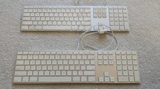 FAST SHIP - 2x Genuine Apple A1243 Wired USB Keyboard Mac Keypad