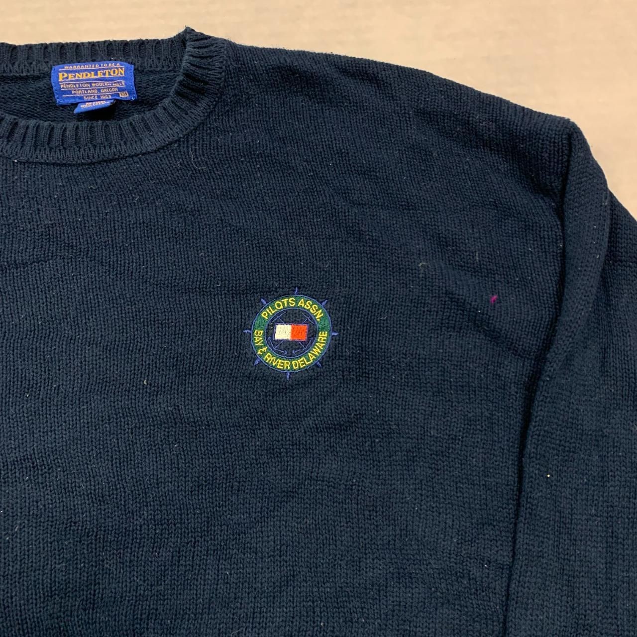 Pendleton Knitted Jumper Embroidered Patterned Ch… - image 3