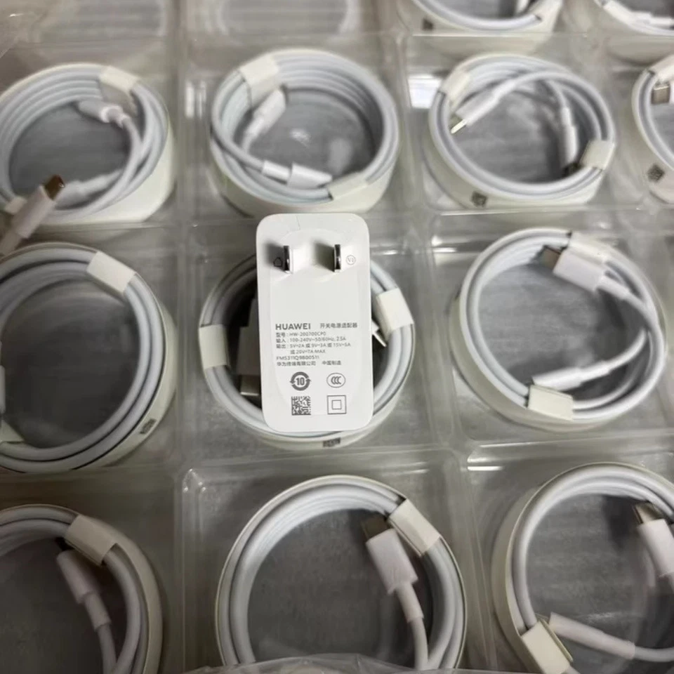 Cable Cargador Super Rápido Original Huawei 140W USB-C 7A Para Huawei, Universal Foto 4 de 4