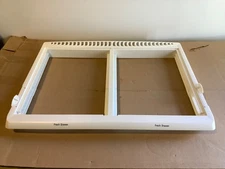 Crisper Drawer Cover Frame Compatible with Frigidaire Refrigerator 240364787