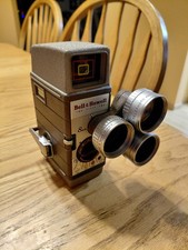 Bell & Howell 252 Two-Fifty-Two 8mm Movie Camera untested