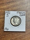 1931 S Mercury Silver Dime Nice AU About Uncirculated Coin (Raw16303)