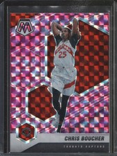 2020-21 Panini Mosaic - Chris Boucher #20 Pink Prizm - Toronto Raptors